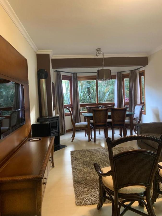 @Morando.Gramado - Centro De Gramado Apartment Luaran gambar